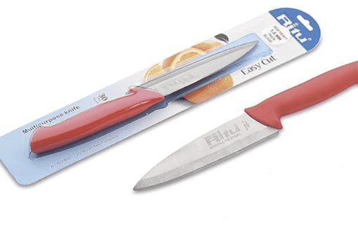 Ritu J-274 Stainless Master Steel Cook Knife (270MM), Silver, Standard